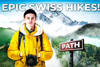 create amazing travel vlog youtube thumbnails