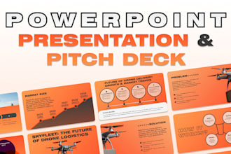 design stunning pitch decks and presentations
