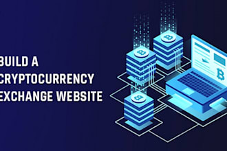 develop crypto wallet app, web3, exchange website, crypto exchange website
