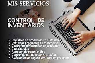 be your inventory analyst