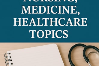 write content in nursing, medicine, healthcare and midwifery