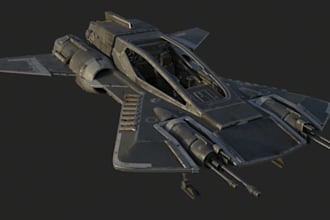 remodel 3d snub fighter aircraft,3d cockpit interior design,landing gear,3dsmax
