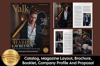 design product catalog, lookbook,magazine, sell sheet, catalogue desing