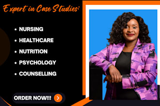 write content in nursing, healthcare, nutrition  psychology and counselling task