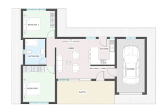design 2d floor plan, framing plan or foundation for permit with visualization