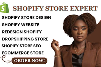 build shopify website design shopify store dropshipping or print on demand