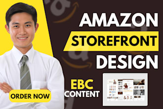 create amazon storefront design and brandstore design