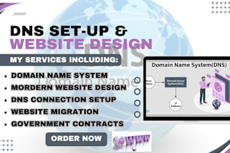 setup dns connect design or redesign your government contracts website for bids