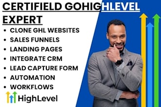 copy clone go highlevel website clickfunnels gohighlevel funnel landing page va