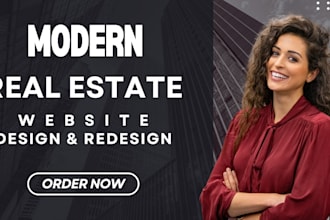 design real estate website in wordpress for agent, broker, realtor and investor