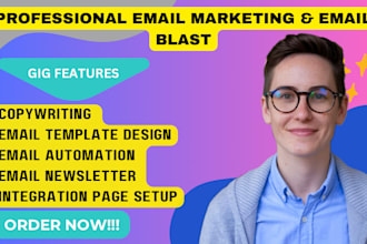 setup email marketing campaigns email blast email automation klaviyo flows