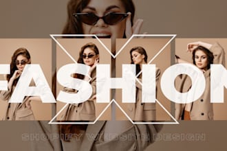 design shopify fashion store or shopify clothing website design