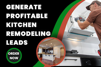 generate kitchen bathroom remodeling home service home improvement leads
