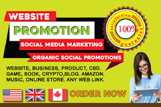 promote your website link amazon product link crypto web link to real 900k users