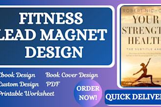 design a high converting fitness lead magnet ebook for your business