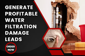 generate water filtration installation damage treatment restoration leads