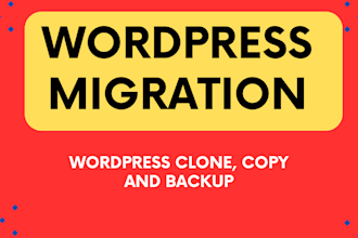 migrate your wordpress website to new host, transfer domain