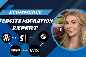 migrate website wordpress shopify wix etsy squarespace to new hosting platform