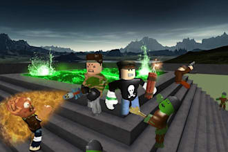 do roblox full game creation, game map, roblox game development, roblox scripter