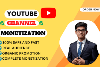 complete youtube channel monetization setup and seo
