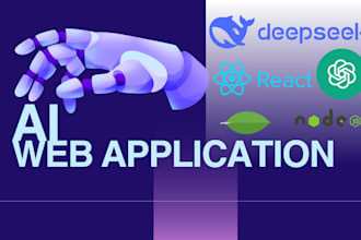 create ai application using deepseek or open ai