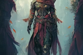 create fantasy characters, creatures, dnd art, and dnd parties