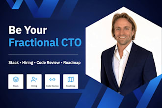 be your fractional cto for saas startup or ai product