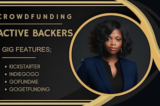 provide a verified crowdfunding backer list for your crowdfunding campaign