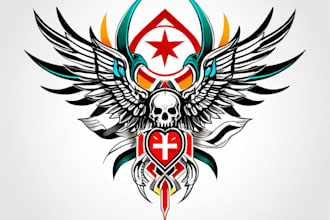 custom american traditional tattoo design for you