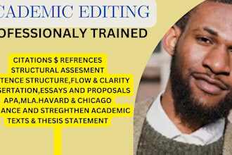 edit your articles, thesis, or dissertation