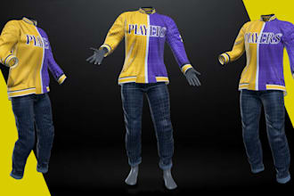 create quality 3d fashion garment design items