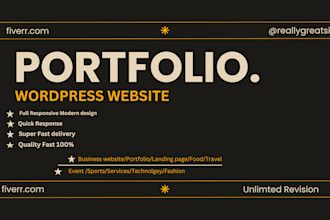 do personal portfolio company website,  blog , landing page