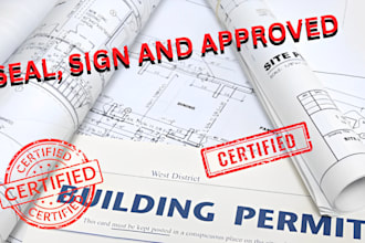 do professional civil engineering, pe stamp for structural drawing