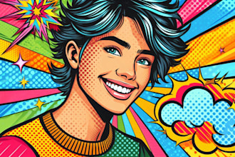create your photo into c wpap pop art portrait