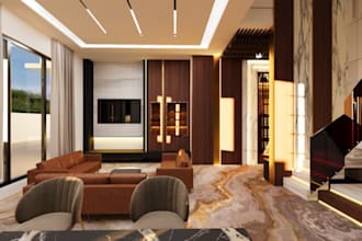do 3ds max 3d modeling and interior   render photorealistic