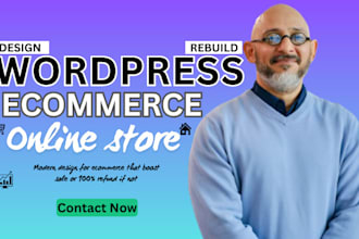 develop woocommmerce ecommerce wordpress online webshop rebuild wordpress store