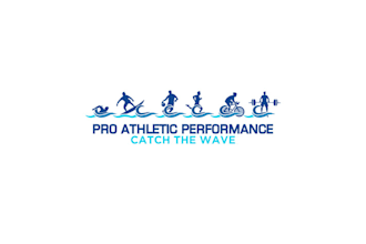 design looking modern physical fitness streaming logo