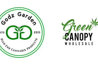 do create a luxury cannabis marijuana or weed logo design