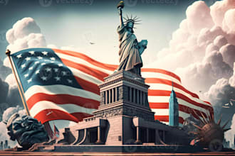 research american, spanish and british history and wars