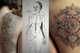 make a great dot work tattoo for you