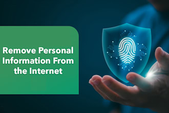 protect your personal info from being sold or misused