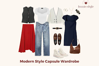 build versatile capsule wardrobe that reflects your style