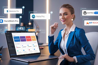 install license of wordpress themes plugins,astra pro, elementor pro, rankmath