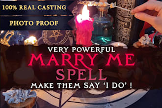 cast powerful marriage spell, marry me now, engagement wedding commitment spell
