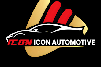 create racing and automotive logo