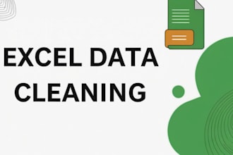 clean, format, merge, split excel data