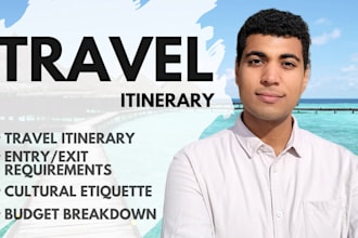 design your custom travel itinerary as a google slides