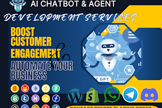 build an ai chatbot for telegram, twitter, discord, and your website
