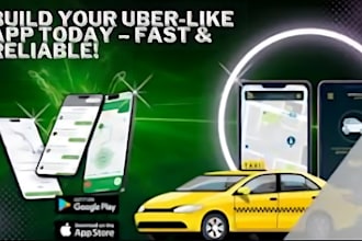 develop taxi booking app gojek app uber clone app rideshare app carpooling app