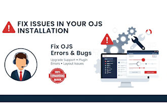 fix issues in your ojs or update it to the latest version